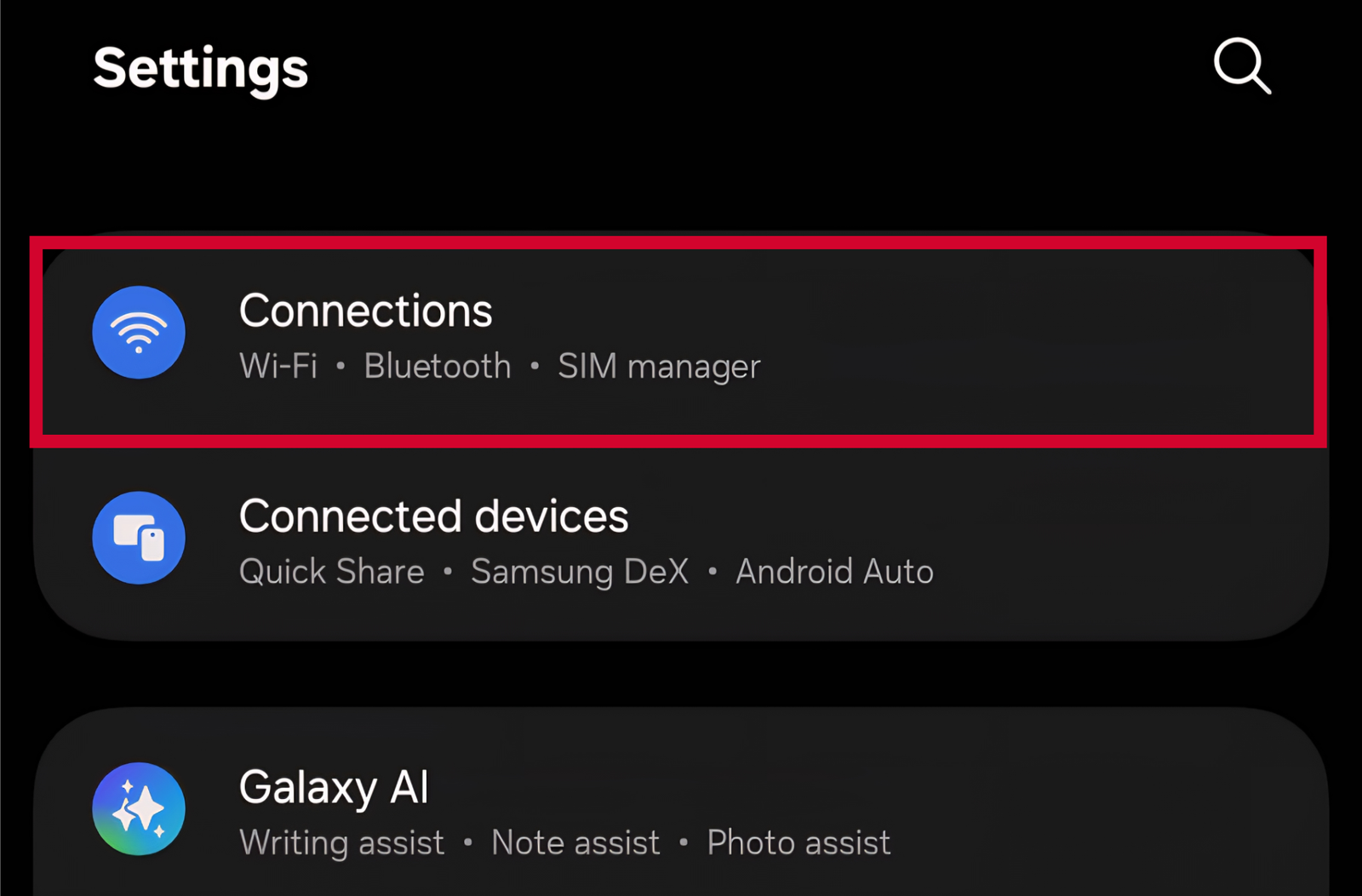 Android Connections