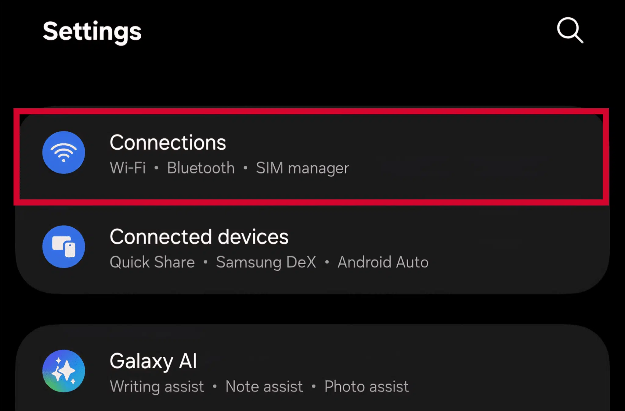 Android Connections